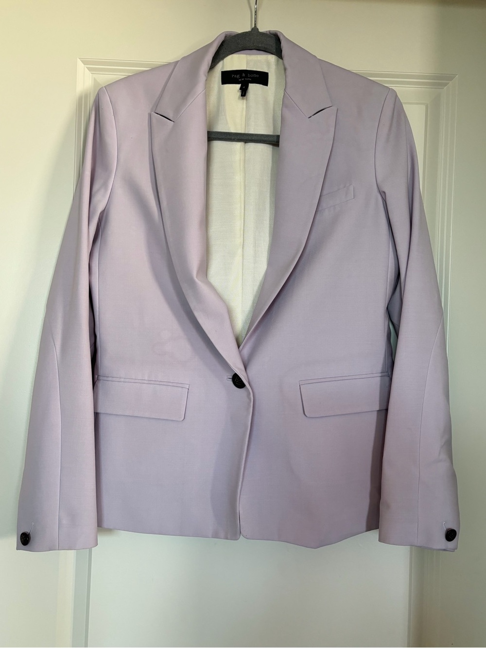 rag & bone Lavender Single-Button Blazer - Picture 2 of 4